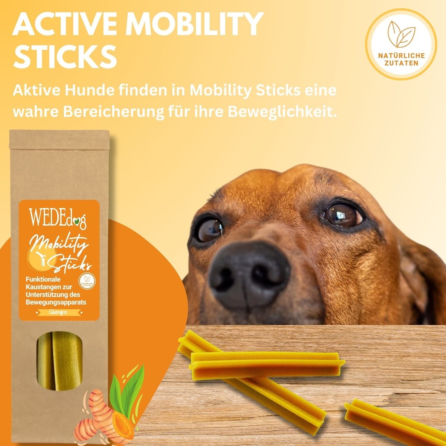 WEDEdog MOBILITY STICKS Kausticks 115g