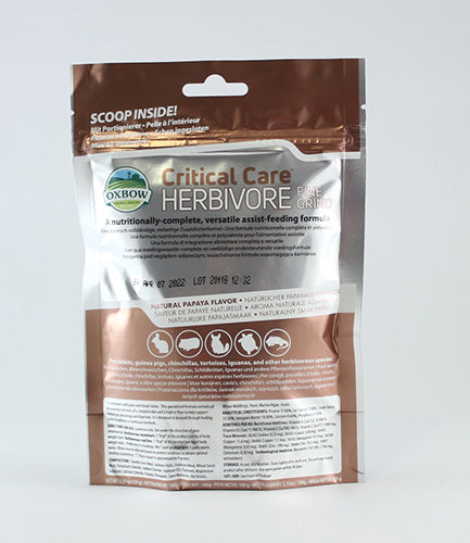 Critical Care Herbivore Fine Grind